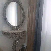 کنسول آینه طرح برنز