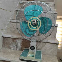 پنکه قدیمی وستن هاوس و پنکه ژاپنی سانیو  سالم