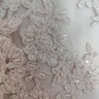 پارچه کار شده مجلسی مناسب عروس