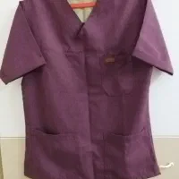 اسکراب پزشکی مردانه روپوش پزشکی سفید