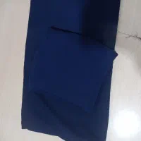 پشک و سریگ شلوار جارجت فقط فقط رنگ سرمه ای پر رنگ
