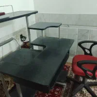 میز کامپیوتر،صندلی چرخ دار