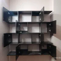 قفسه|کتابخانه، شلف، قفسههای دیواری|کاشان, فاز ۱ ناجی آباد|دیوار