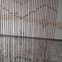 پرده ریسه ای چوبی