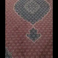فرش قرمز طرح ماهی ۱۲ متری شسته شده