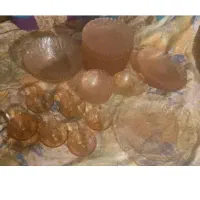 سرویس آنتیک آرکروک صورتی ۵۶ پارچه