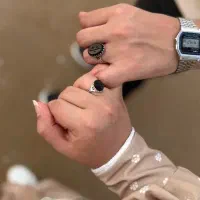 انگشتر ست عقیق با فاکتور