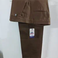 شلوار شکلاتی کتان مردانه سایز ۵۰