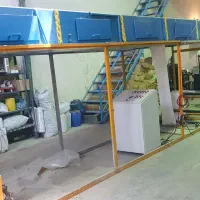 دستگاه کوتینگ چسب زن تونل باد گرم رول پیچ