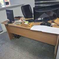 میز منشی سه گوش