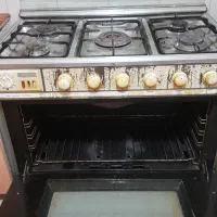 اجاق فر گاز 5 شعله سالم