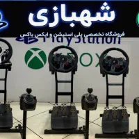 فروش ست فرمان بازی حرفه‌ای PS5 4 XBOX + نصب بازی