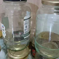 ظروف نگهدارنده شیشه ای مناسب شیره خرما  .مربا .