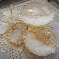 سرویس پذیرایی رزین ۴تیکه