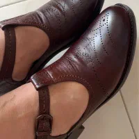 کفش چرم طبیعی نو