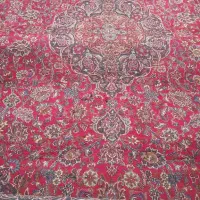 فرش دستبافت ابریشم 18متری قدیمی