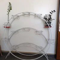 استند فلزی گل