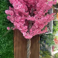 درختچه شکوفه صاف و ال شکل مصنوعی