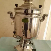 سماور گازی ۸ لیتری در حد نو