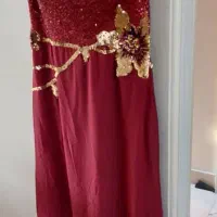لباس  مجلسی کار شده ی ترک مناسب تا سایزه ۴۴