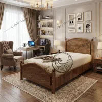 تختخواب یکنفره شرکتی پلاس،تخت تکنفر نوجوان یک نفر