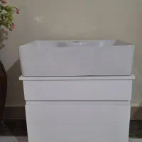 روشویی دسته دو استفاده نشده باکارتن .سایز ۵۰ در ۳۵