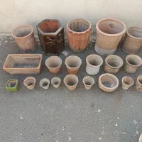 گلدان سفالی