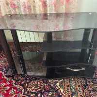 میز تلویزیون شیشه