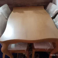 ناهار خوری ۴نفره چوب راش