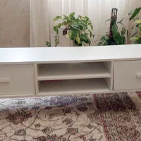 میز تلویزیون سفید