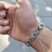 دستبند نقره تایلندی اسپرت ( مردانه زنانه)