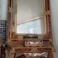 آیینه کاملا سالم جنس چوب و عالی