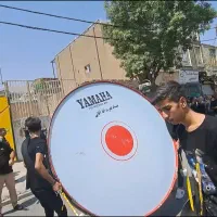 طبل ۲ متری در حد نو
