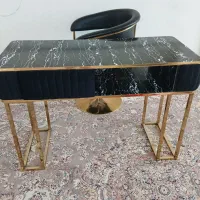میز ناخن کاری و صندلی چرخدار و جکدار
