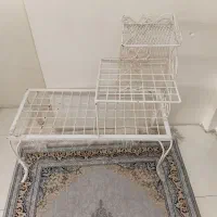 استند گل فلزی تمیز