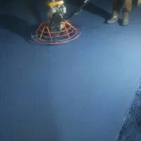 بتن ریزی پیوینگ با ماله برقی(ماله پروانه)