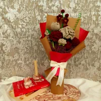 دسته گل بافتنی(دو)