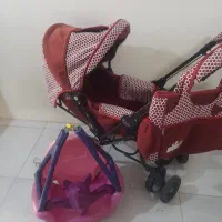 کالسکه دلیجان وتاب موزیکال وتشک بازی کودک