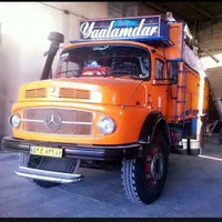 حمل بار باربری بنز تک ده تن خاور باری