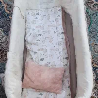گهواره و تخت کنار مادر (در حد نو - بسیار تمیز)