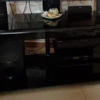 میز تلویزیون شیشه ای ضدخش