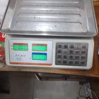 ترازوی دیجیتال سوپر مارکت میوه فروشی استند قفسه
