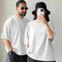 تیشرت باکسی  بیسیک ساده خوشگل تک و عمده