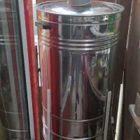 کره گیر استیل و همزن دوغ 100 لیتری