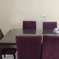 سویس مبل ۹نفره با سرویس ناهارخوری ۶نفره