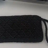 کیف با نخ مکرومه