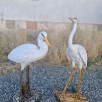 پرنده حواصیل،  مجسمه فایبرگلاس