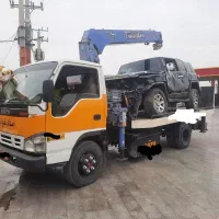 جرثقیل خودروبر کفی خودرو سوار امداد خودرو رامهرمز
