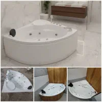 وان جکوزی حمام گوشه 140.140 تیک1