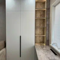 طراحی ساخت کمد وکابینت تی وال